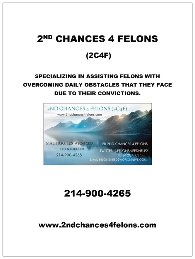 2nd Chances 4 Felons (2C4F)